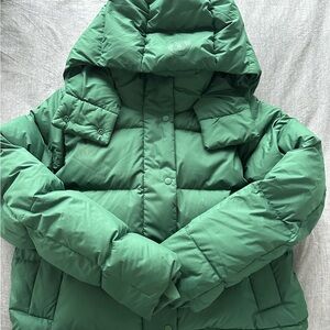 Lulu Cropped Wunder Puff Jacket